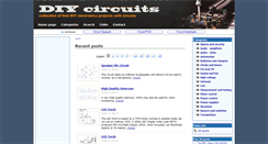 Desktop Screenshot of diy-circuits.com
